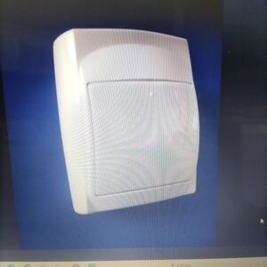 White Wall-Mounted Device Alarm Sensor